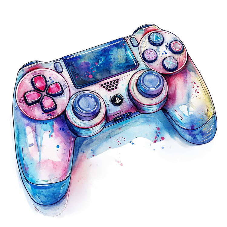 Bügelbilder Game Controller
