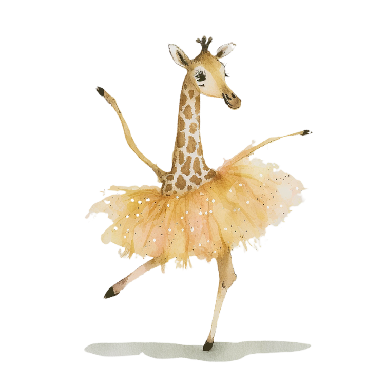 Bügelbilder Ballett Tiere