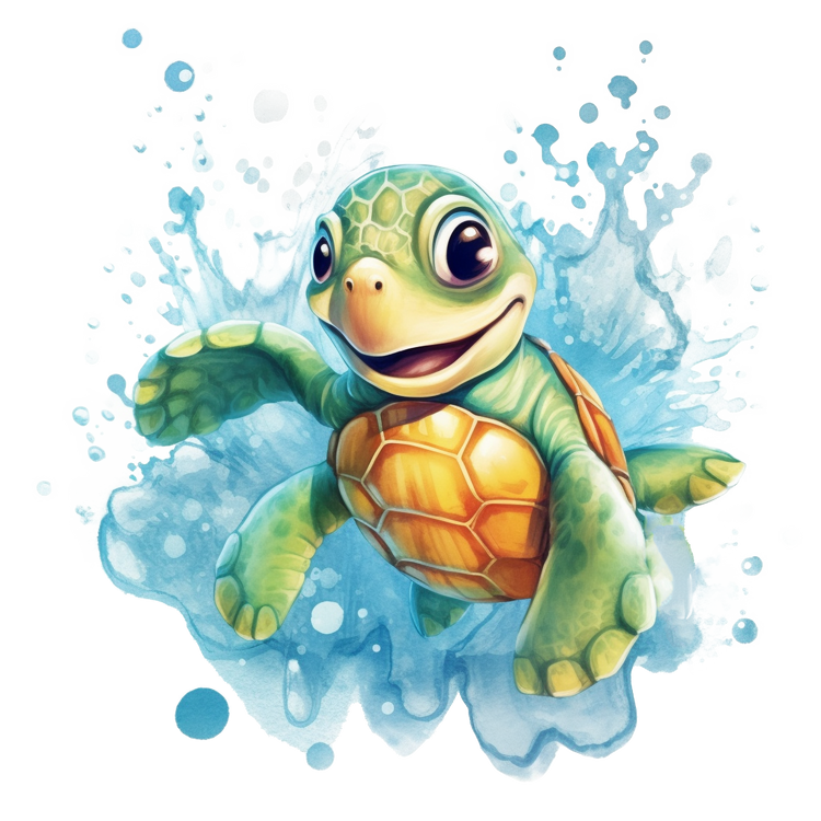 Bügelbilder Schildkröten