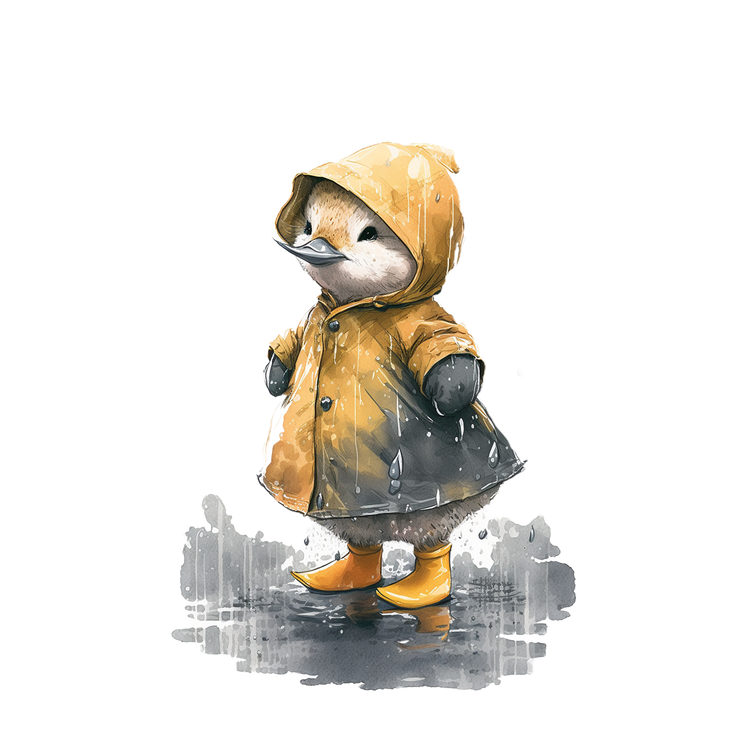 Bügelbilder Ente