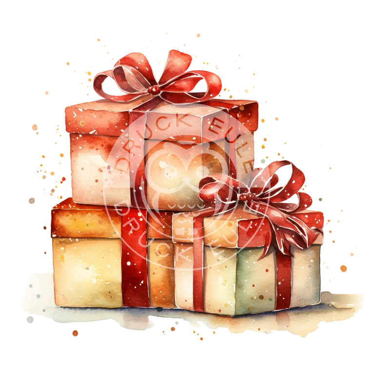Wasserschiebefolie Blockkerze Weihnachten