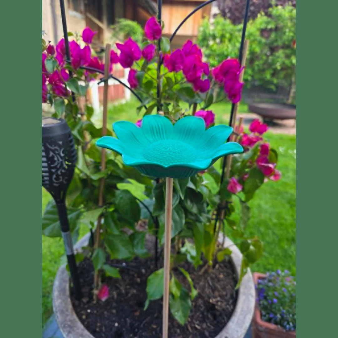 3D-Druck Insektentränke Blume