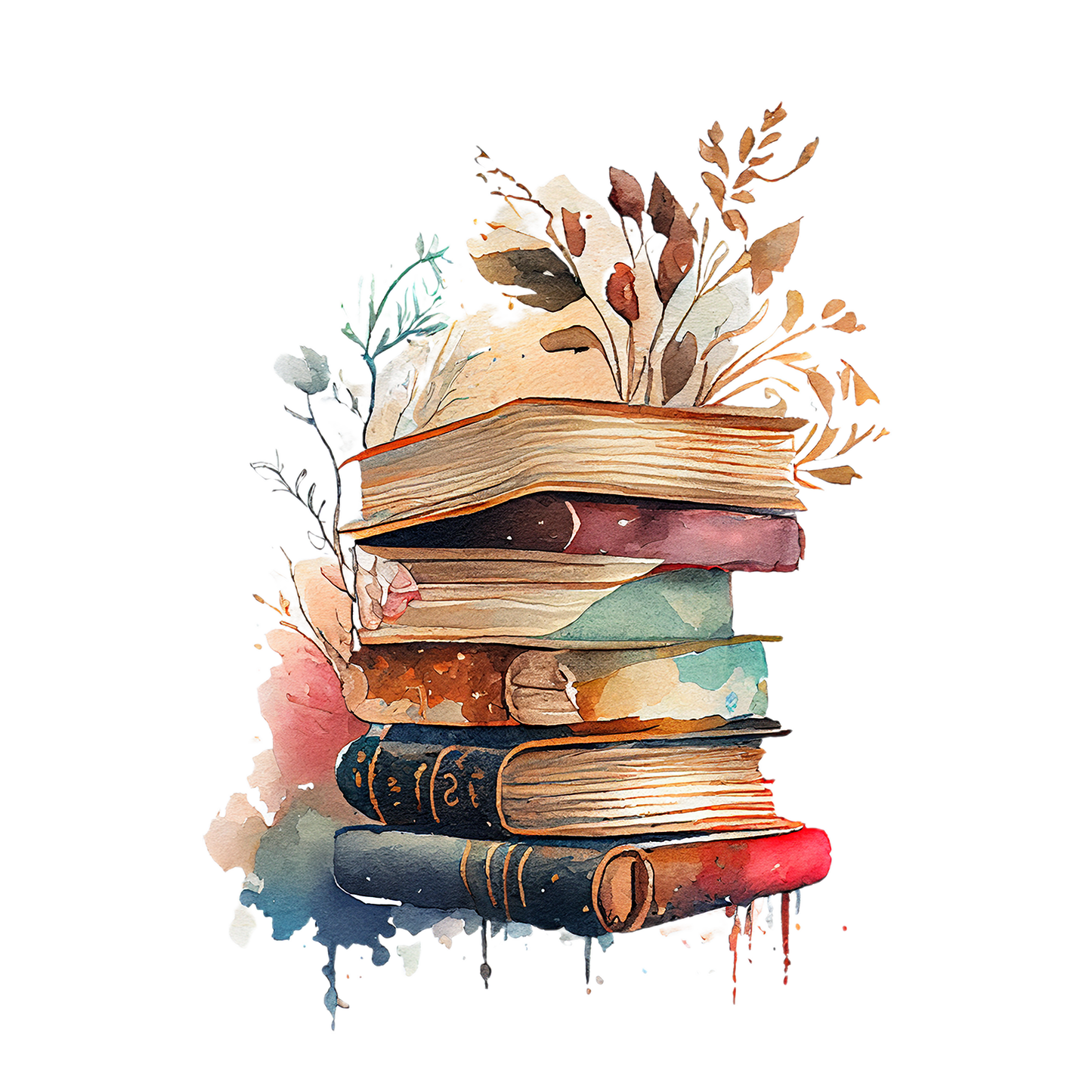 Bügelbild Cozy Books 23.38