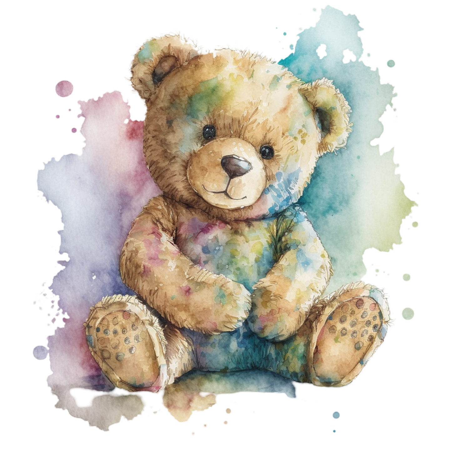 Bügelbild Teddybär 26.1