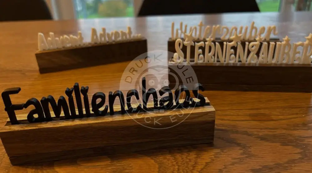 3D-Druck Familienchaos rubon