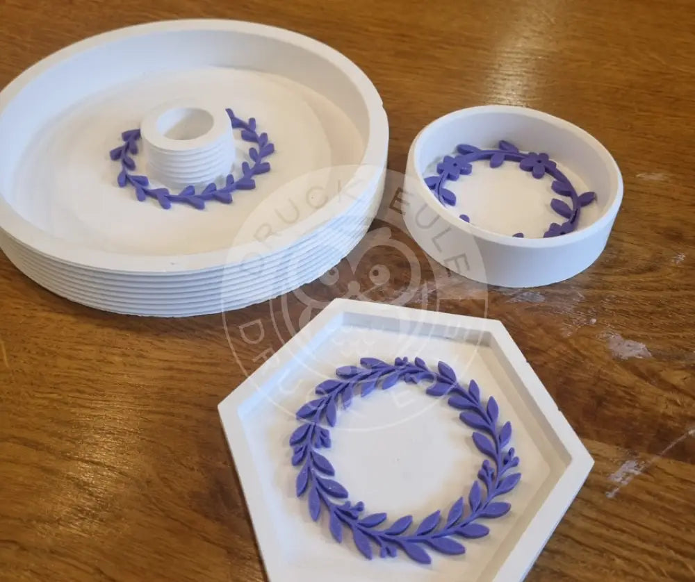 3D-Druck Kranz 1 rubon