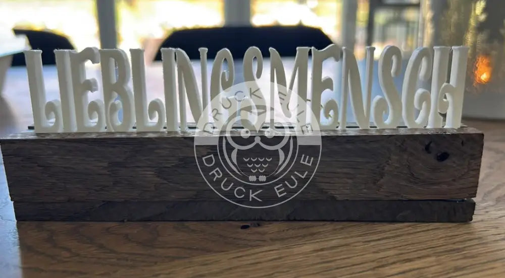 3D-Druck Lieblingsmensch rubon