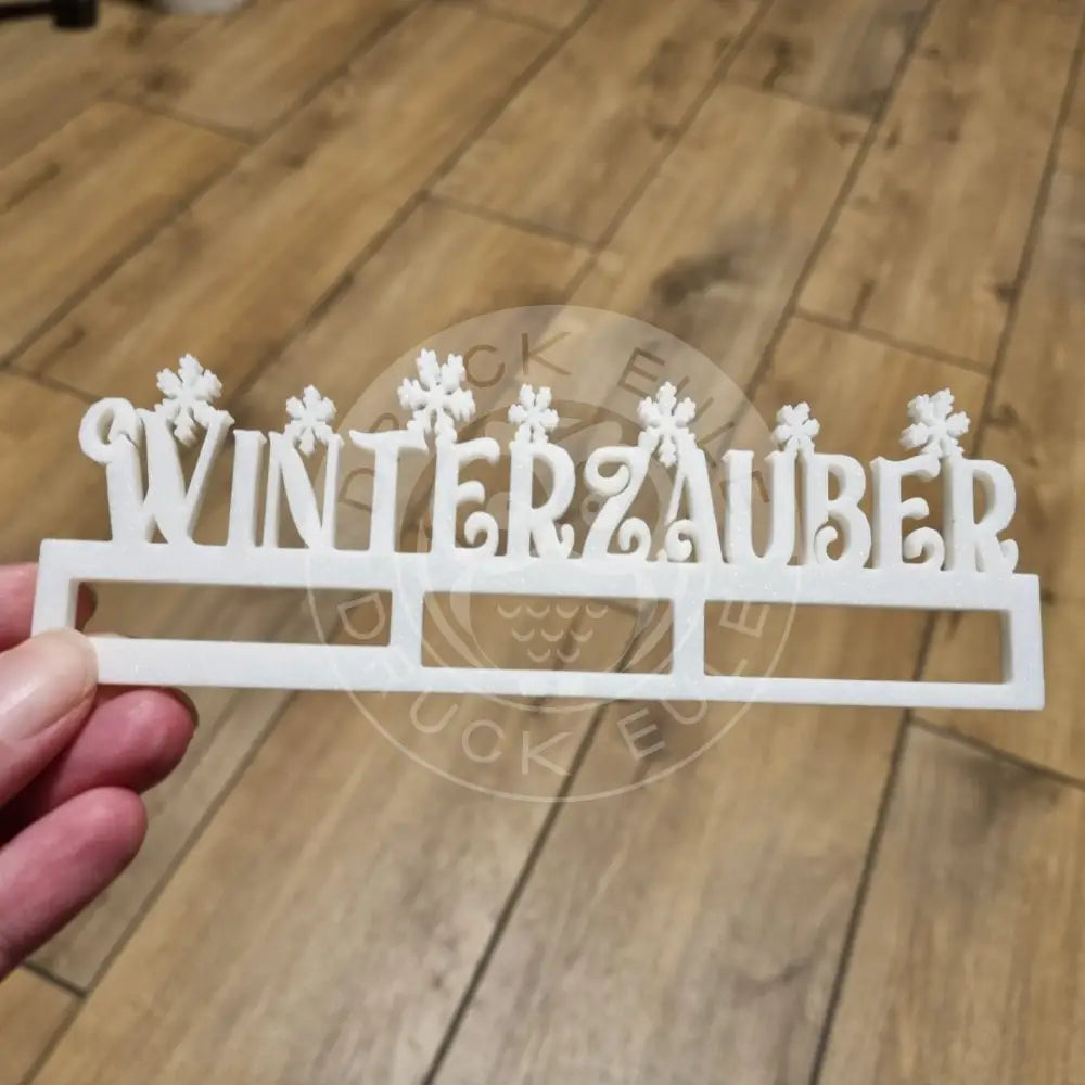 3D-Druck Winterzauber-Schnee rubon