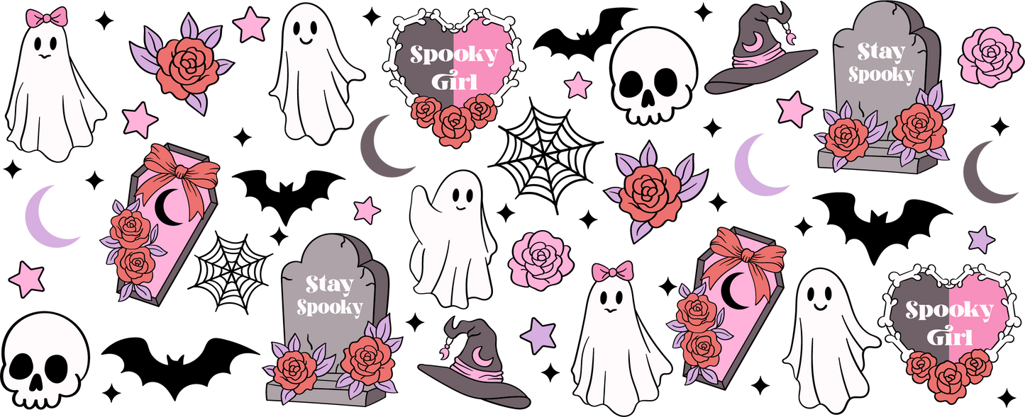 Rubon Trinkglas 240x100mm SPOOKY_GIRL_DF1