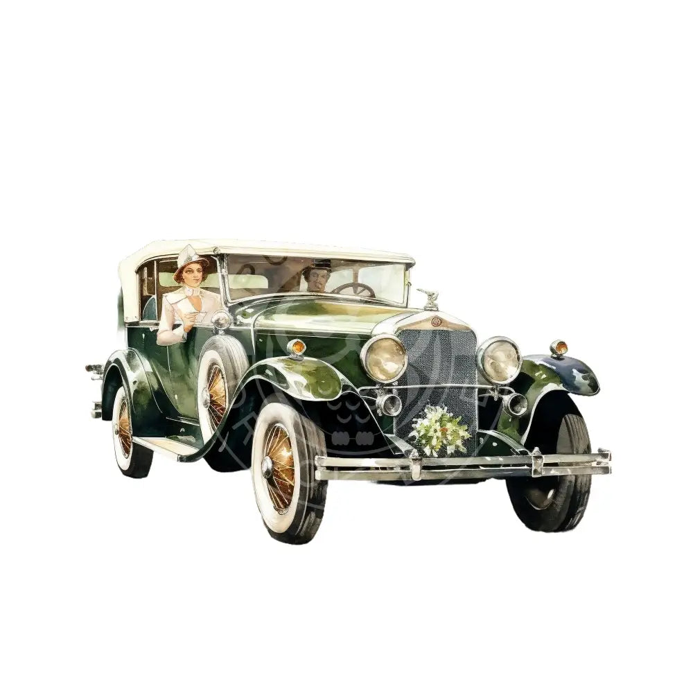 Bügelbild Auto 345-16