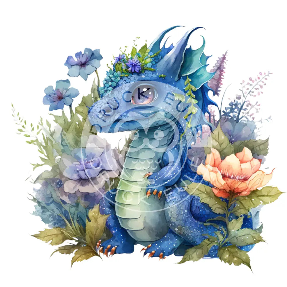 Bügelbild Baby Drachen 37.4-12A