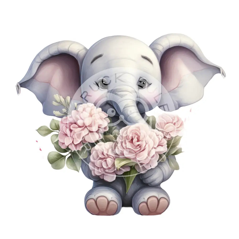 Bügelbild Baby Elefant 949-12A