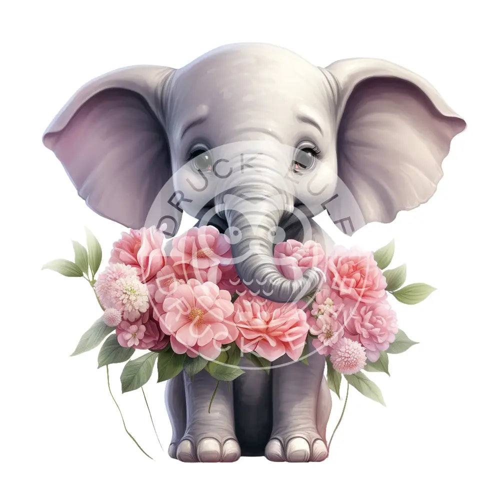 Bügelbild Baby Elefant 949-6A