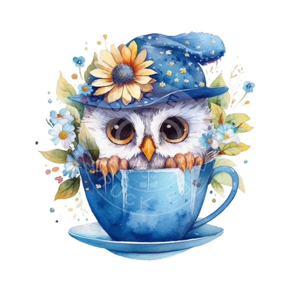 Bügelbild Baby Eule 125-1