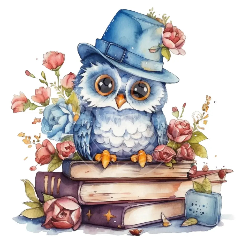 Bügelbild Baby Eule 125-2