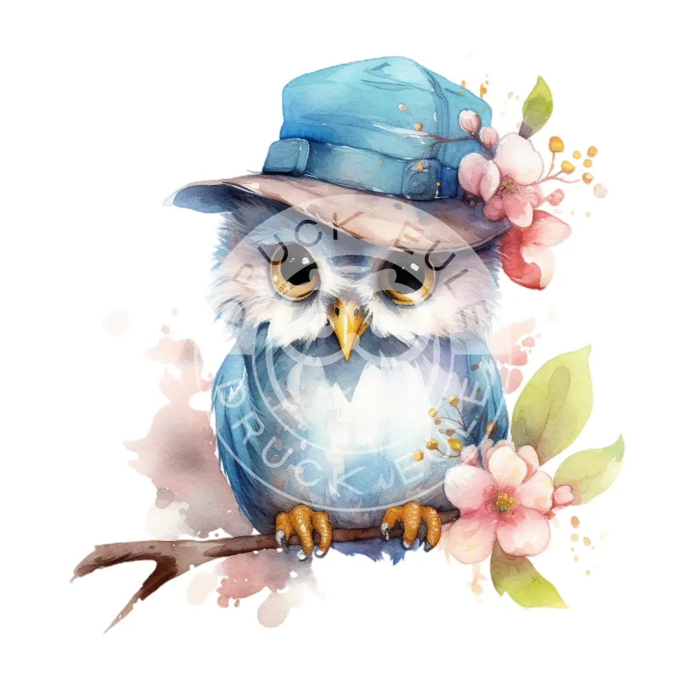 Bügelbild Baby Eule 125-5