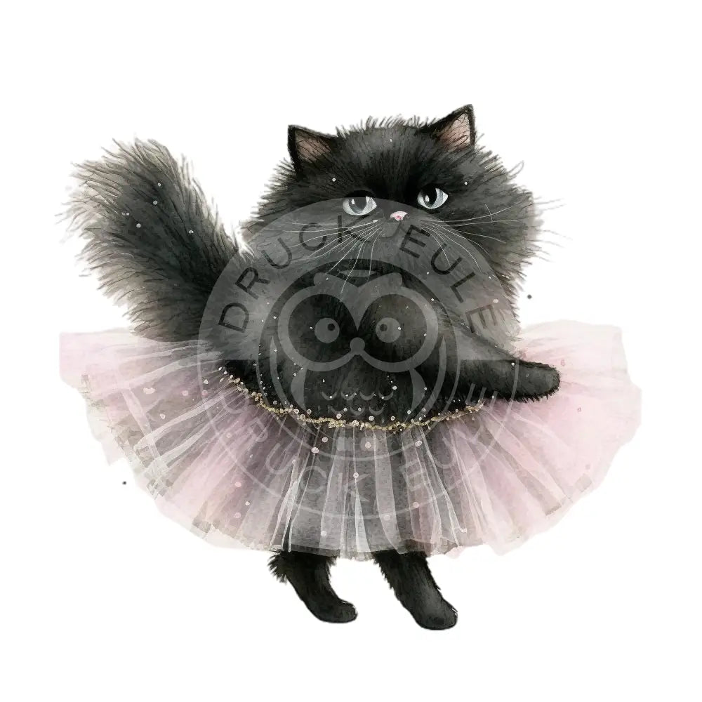 Bügelbild Ballett Katze 154-26