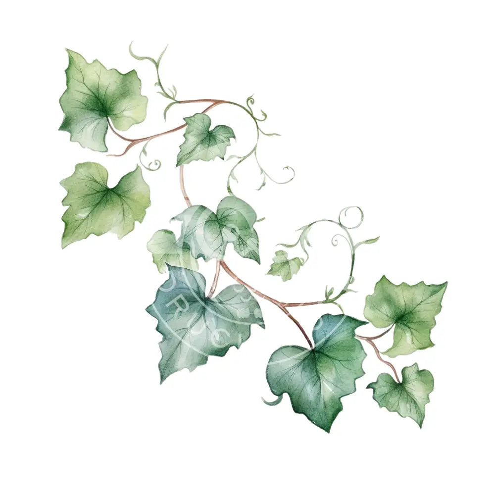 Bügelbild Blätter 110-15