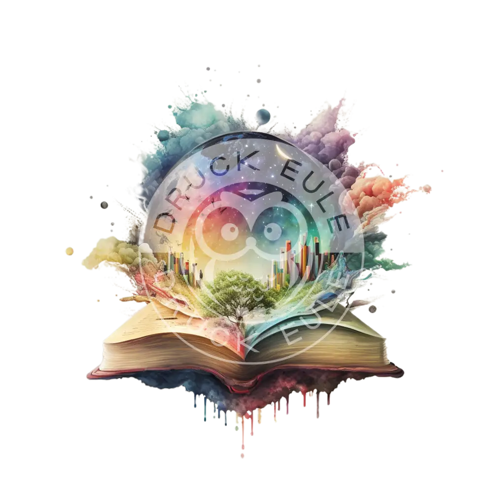 Bügelbild Cozy Books 23.1