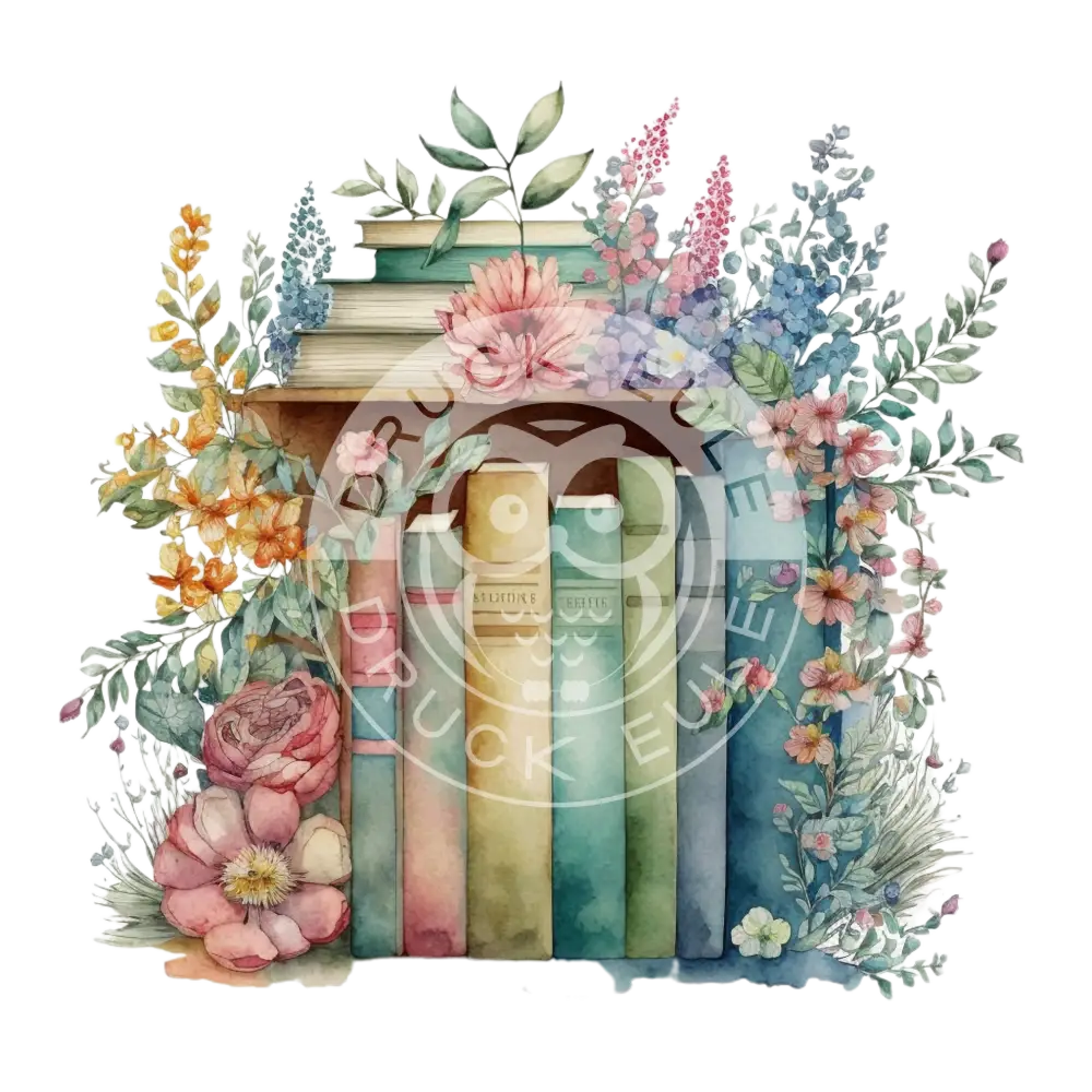 Bügelbild Cozy Books 23.11
