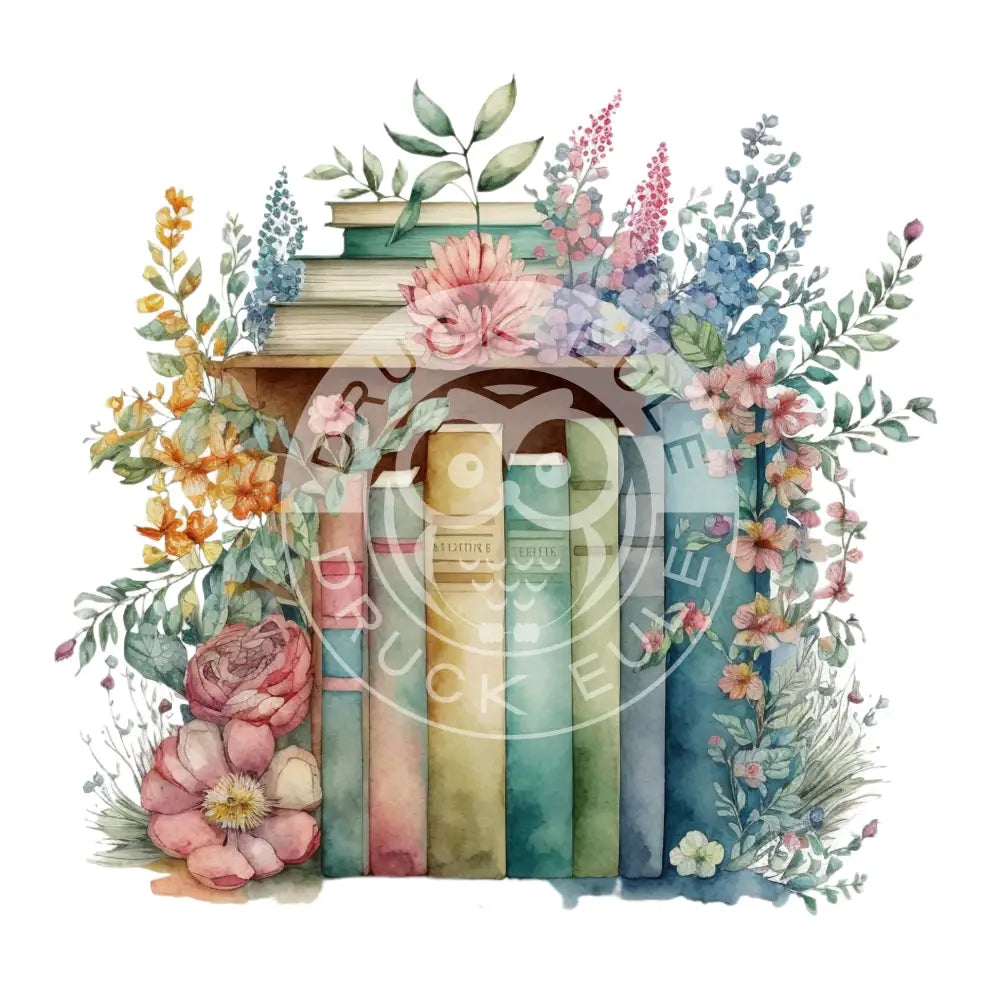 Bügelbild Cozy Books 23.11