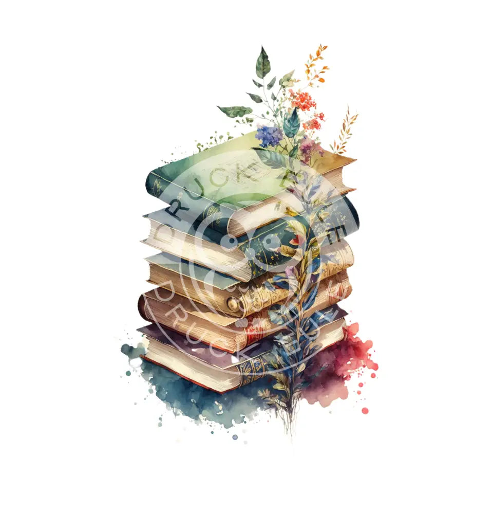 Bügelbild Cozy Books 23.12