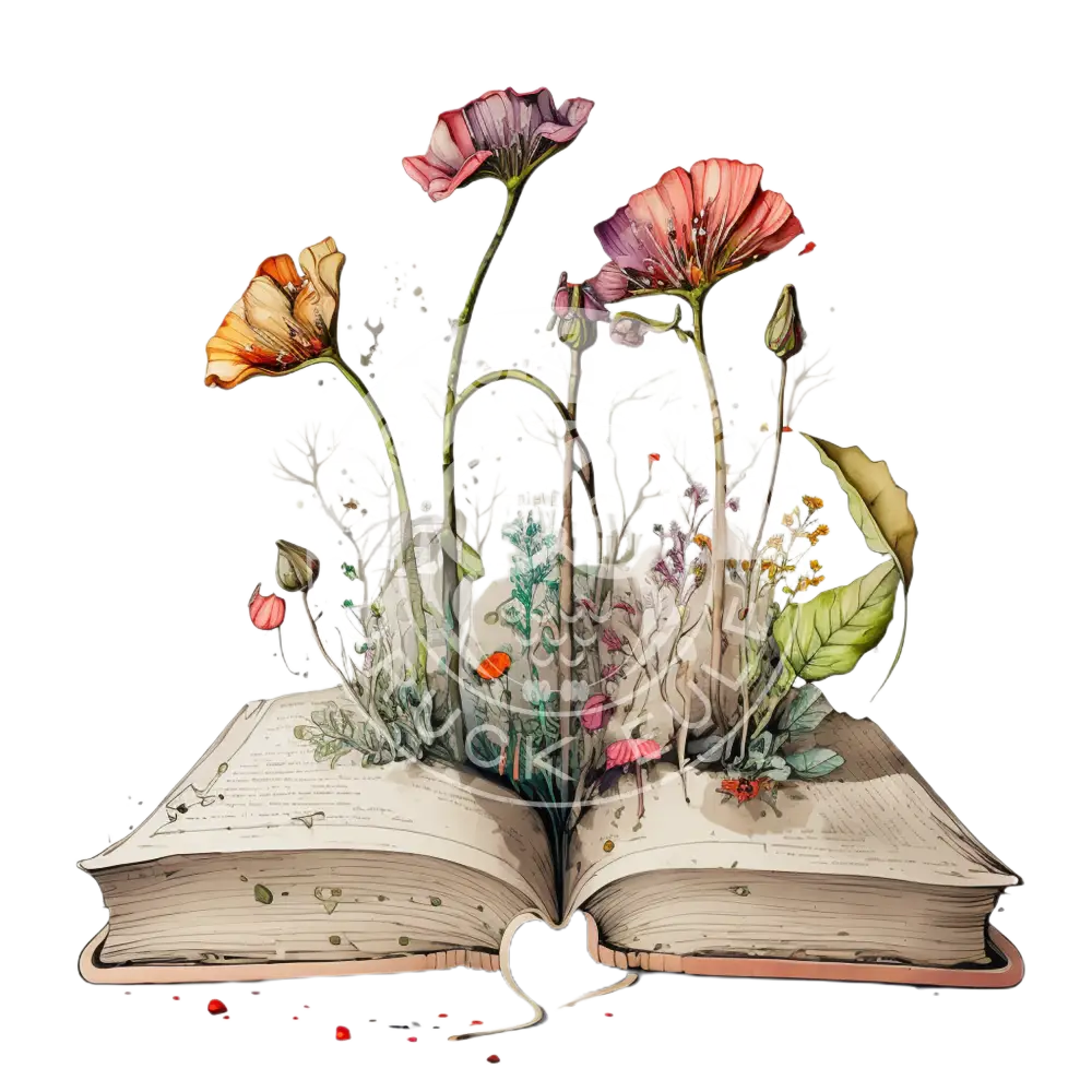 Bügelbild Cozy Books 23.18