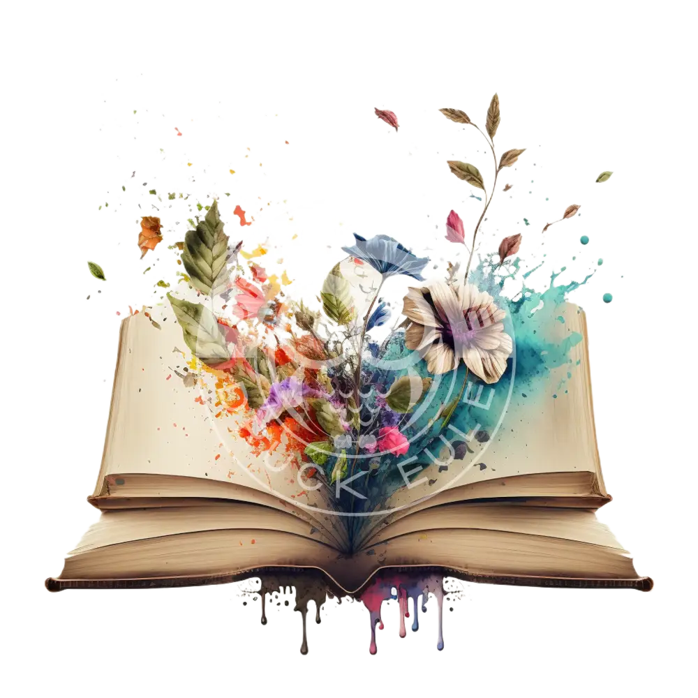 Bügelbild Cozy Books 23.19