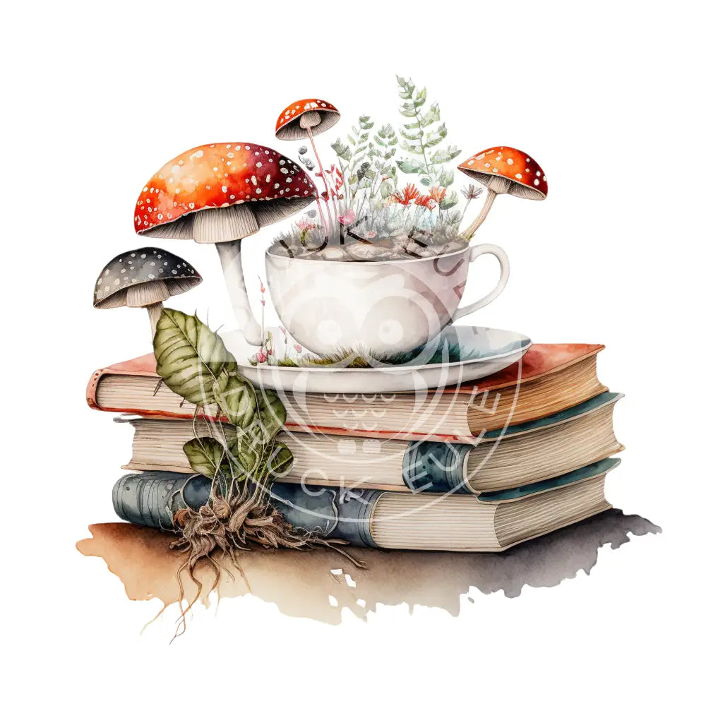 Bügelbild Cozy Books 23.2