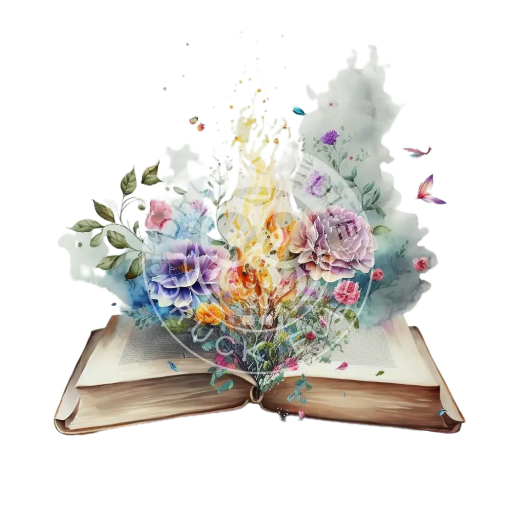 Bügelbild Cozy Books 23.22