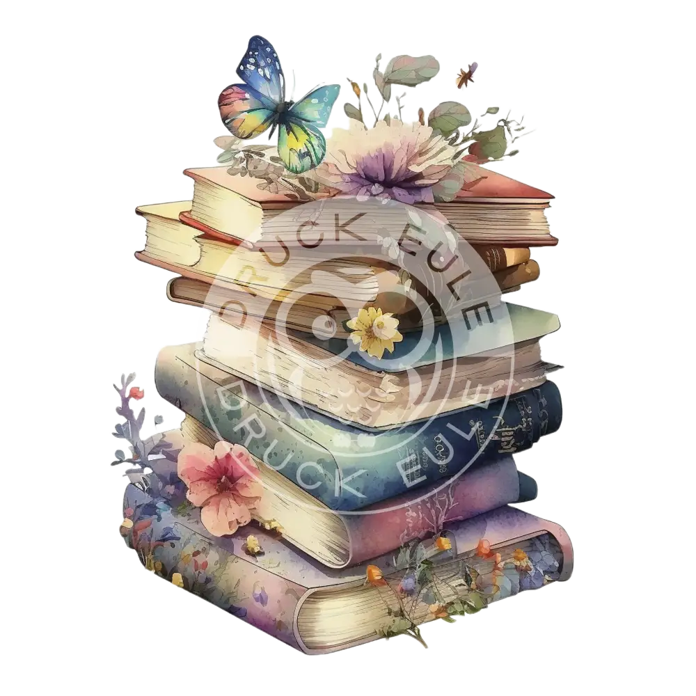 Bügelbild Cozy Books 23.28