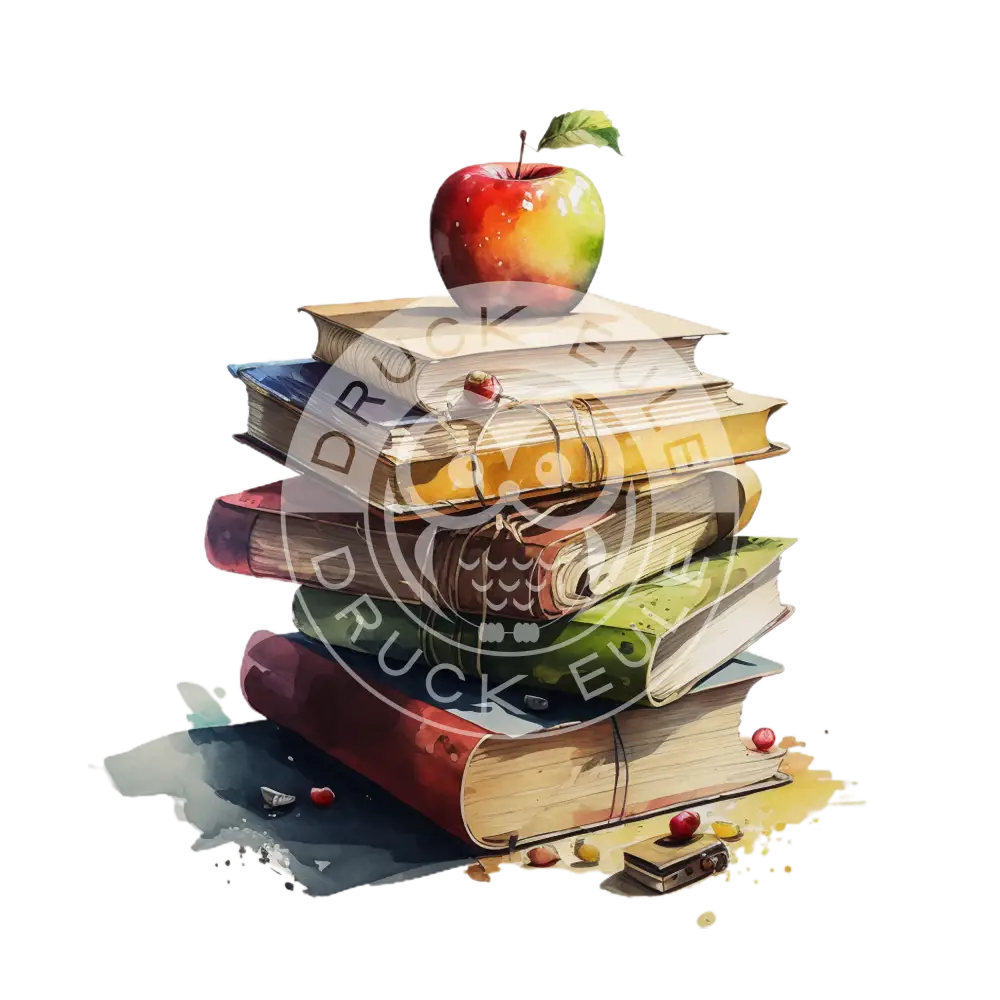 Bügelbild Cozy Books 23.31
