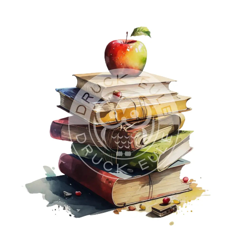 Bügelbild Cozy Books 23.31