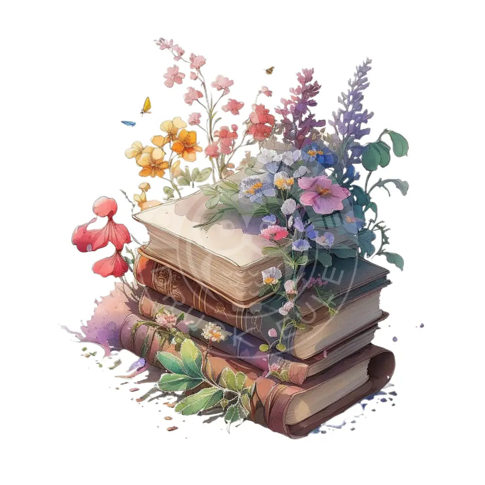 Bügelbild Cozy Books 23.35