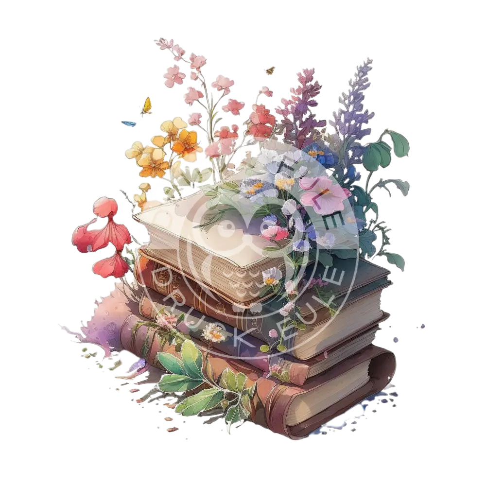 Bügelbild Cozy Books 23.35
