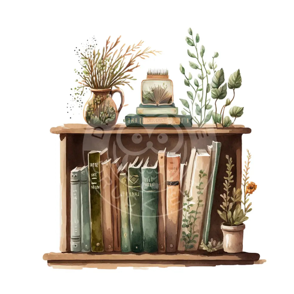 Bügelbild Cozy Books 23.41