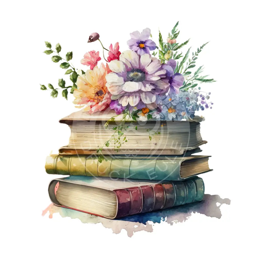 Bügelbild Cozy Books 23.42