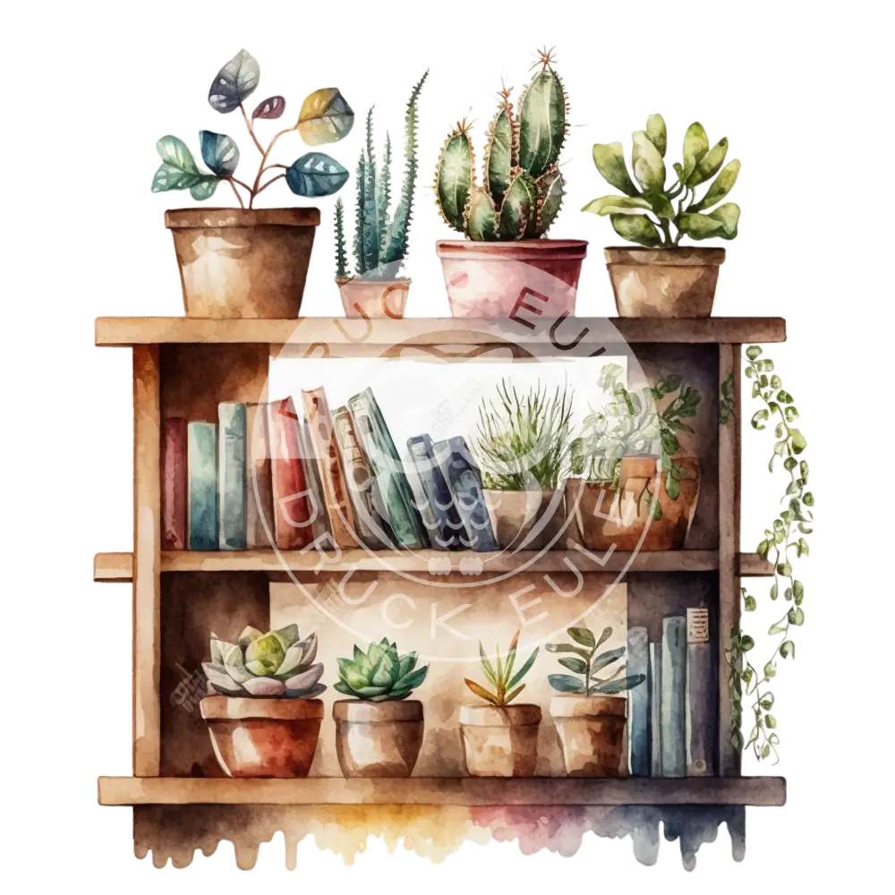 Bügelbild Cozy Books 23.5