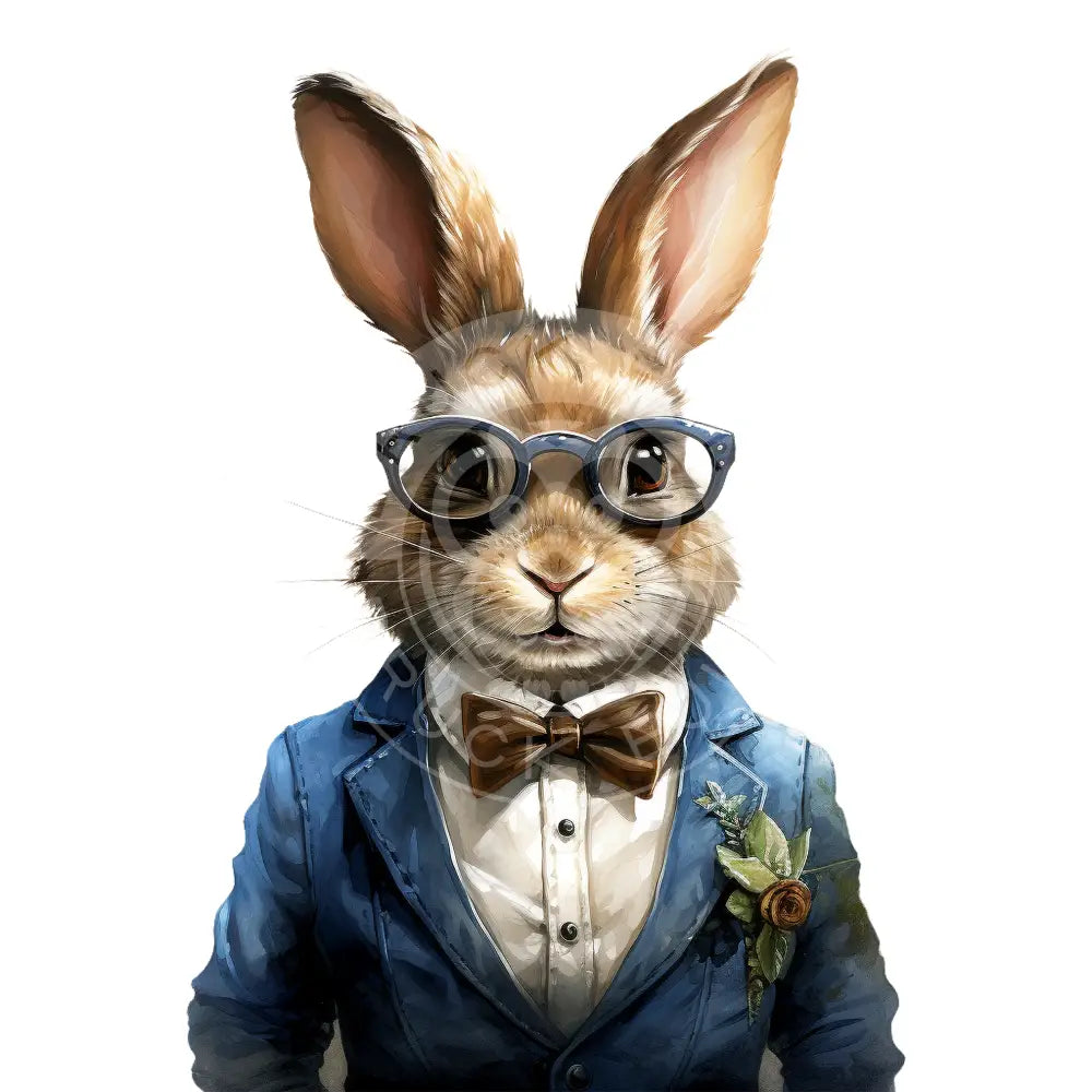 Bügelbild Dressed Bunnies 1054-22