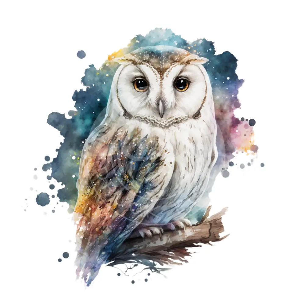 Bügelbild Eule 35-19