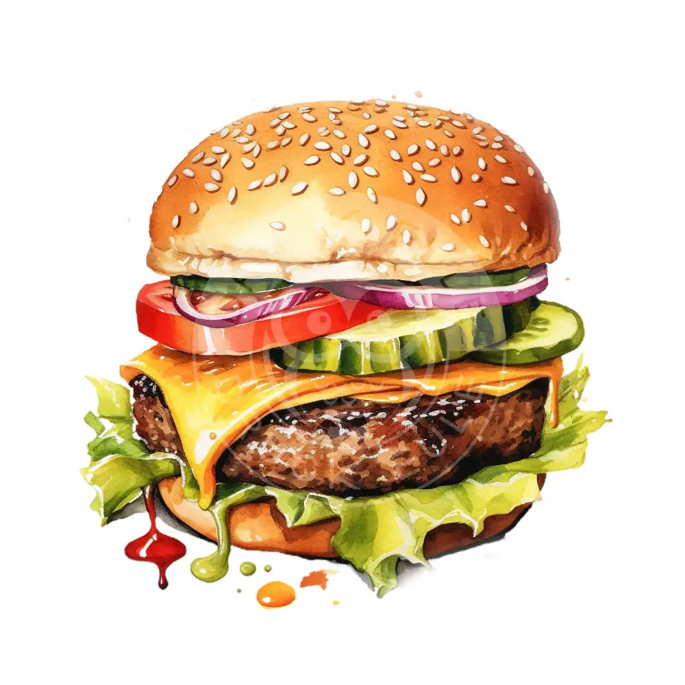 Bügelbild Fast Food 193-1