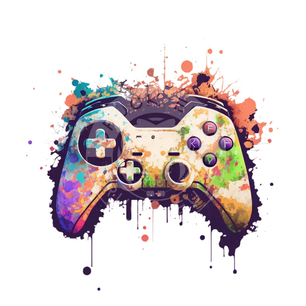 Bügelbild Game Controller 25-6