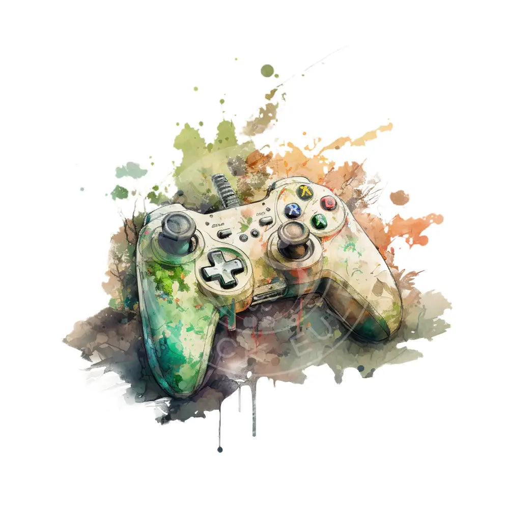 Bügelbild Game Controller 25-9