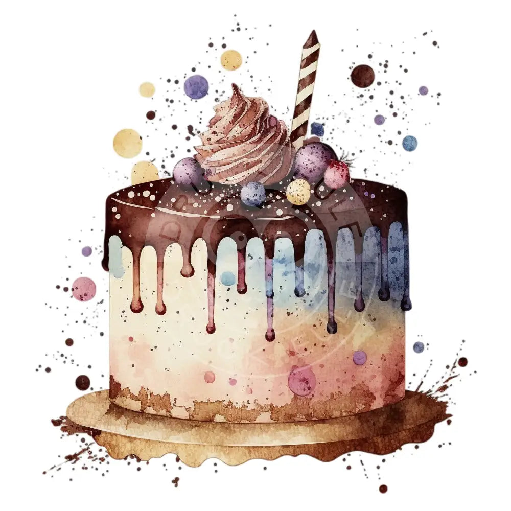Bügelbild Geburtstag 101-12A