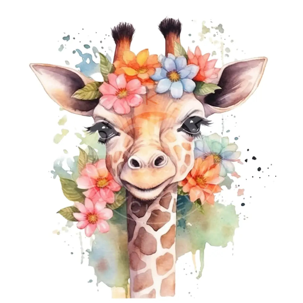 Bügelbild Giraffe 205-10