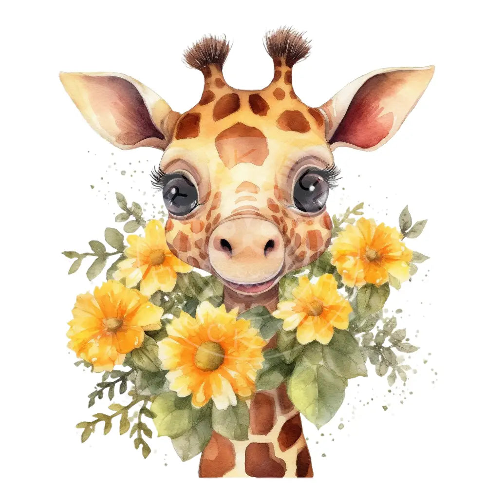 Bügelbild Giraffe 205-11