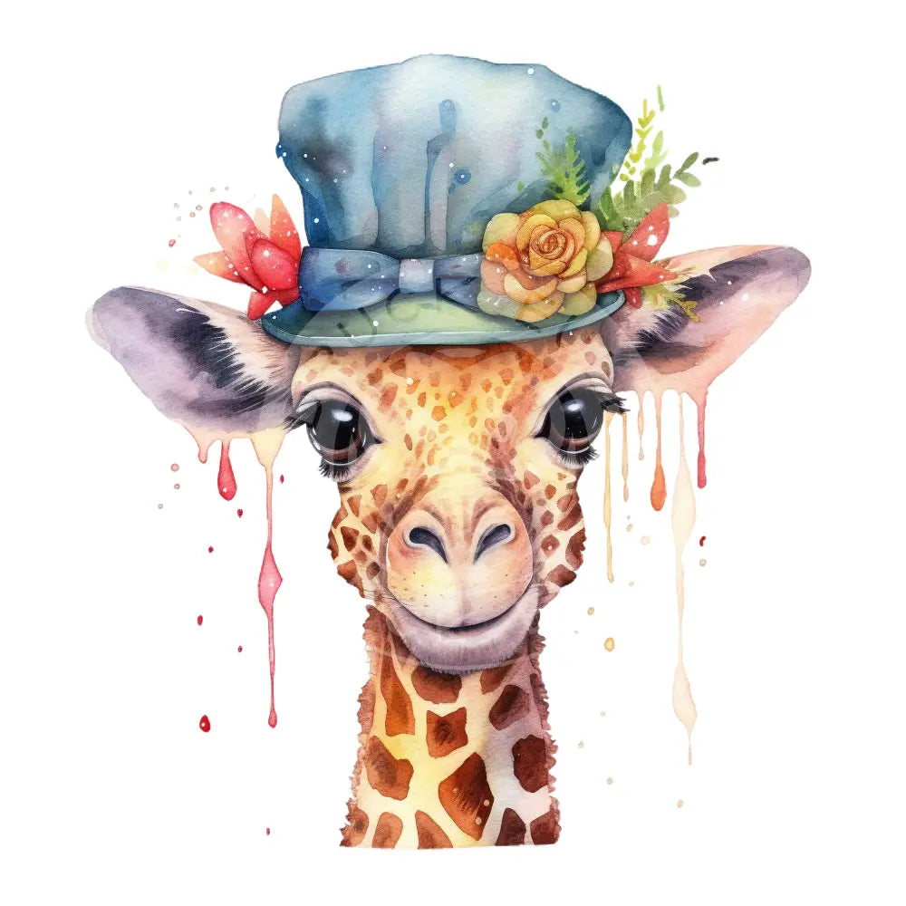 Bügelbild Giraffe 205-8