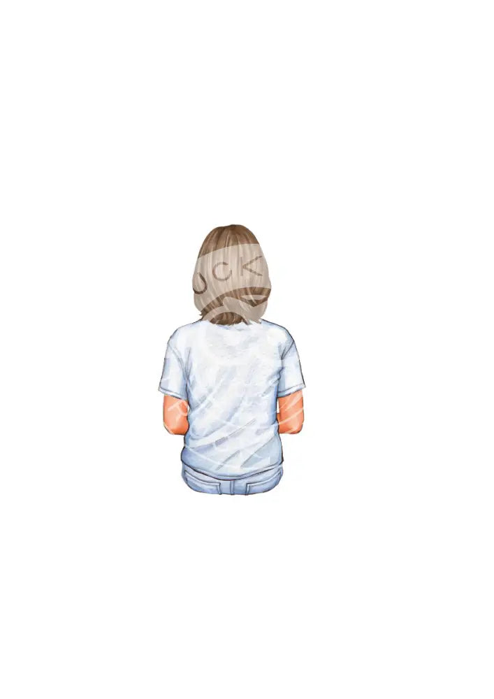 Bügelbild Girl 17.1 T-Shirt 1