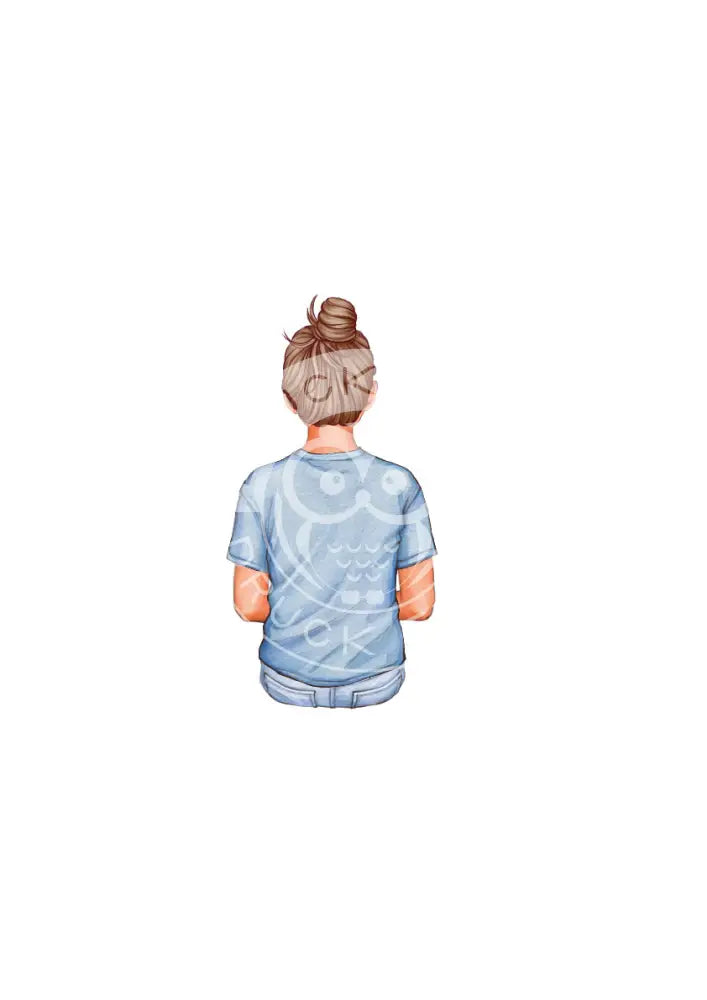 Bügelbild Girl 27.1 T-Shirt 2