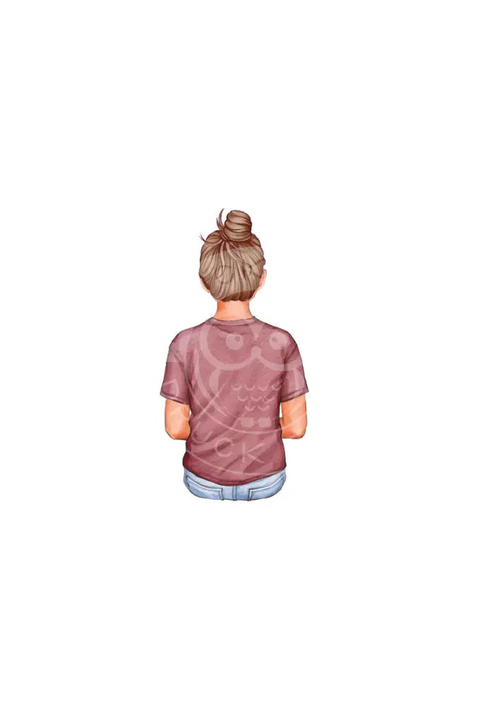 Bügelbild Girl 27.1 T-Shirt 8